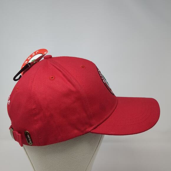 Alien Fresh Jerky Baker CA Baseball Cap Red OS Adjustable Embroidered W/Tags - Picture 5 of 9
